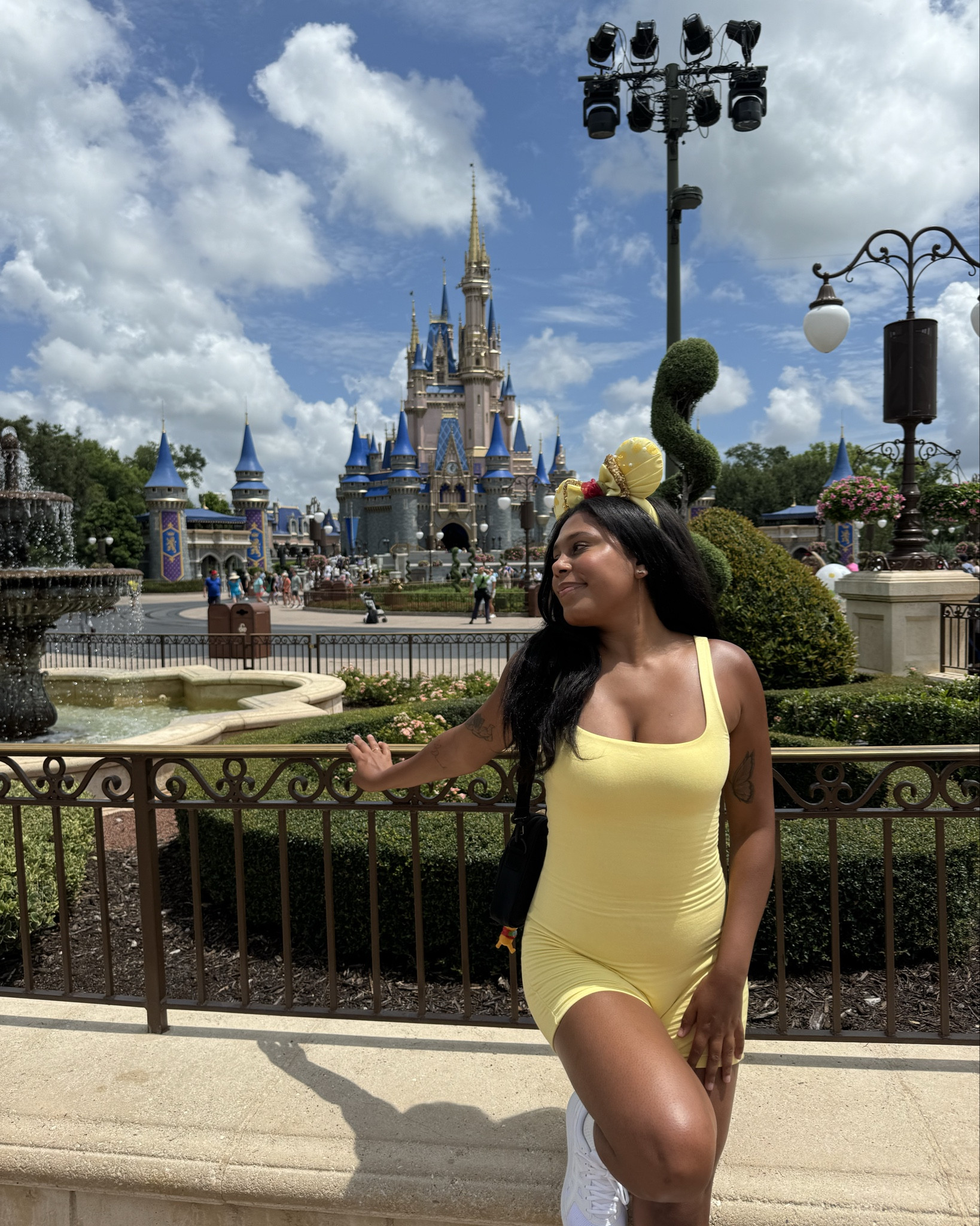 Cute romper for magic kingdom 💛✨🍯

#disneyworld

#LTKTravel #LTKSeasonal #LTKFindsUnder100