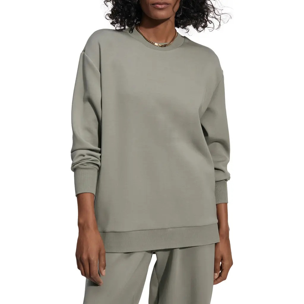 Varley Charter Oversize Sweatshirt in Shadow at Nordstrom, Size Small | Nordstrom