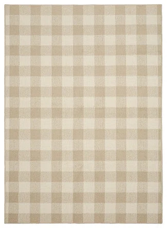 August Grove® Cupp Checkered Tufted Ivory Area Rug | Wayfair | Wayfair North America