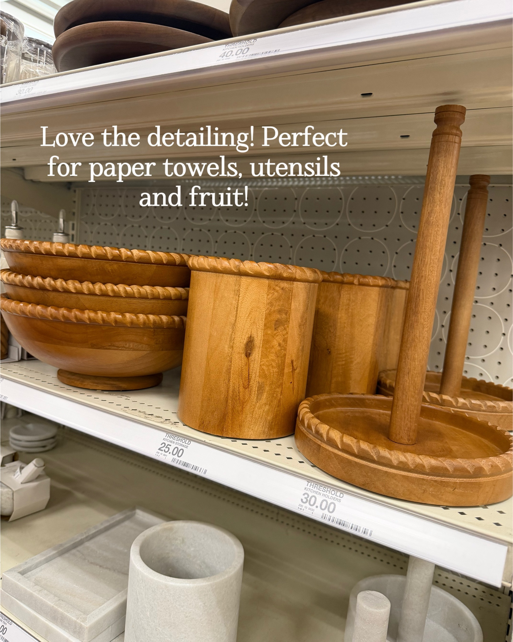 Went to Target today and found so many new spring pieces 🤍 The kitchen decor was giving major McGee & Co + Pottery Barn vibes… but on a budget! 

#LTKHome #LTKSeasonal