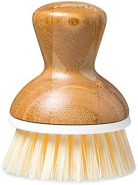 Full Circle, White Bubble Up Bamboo Dish Brush, White | Amazon (US)
