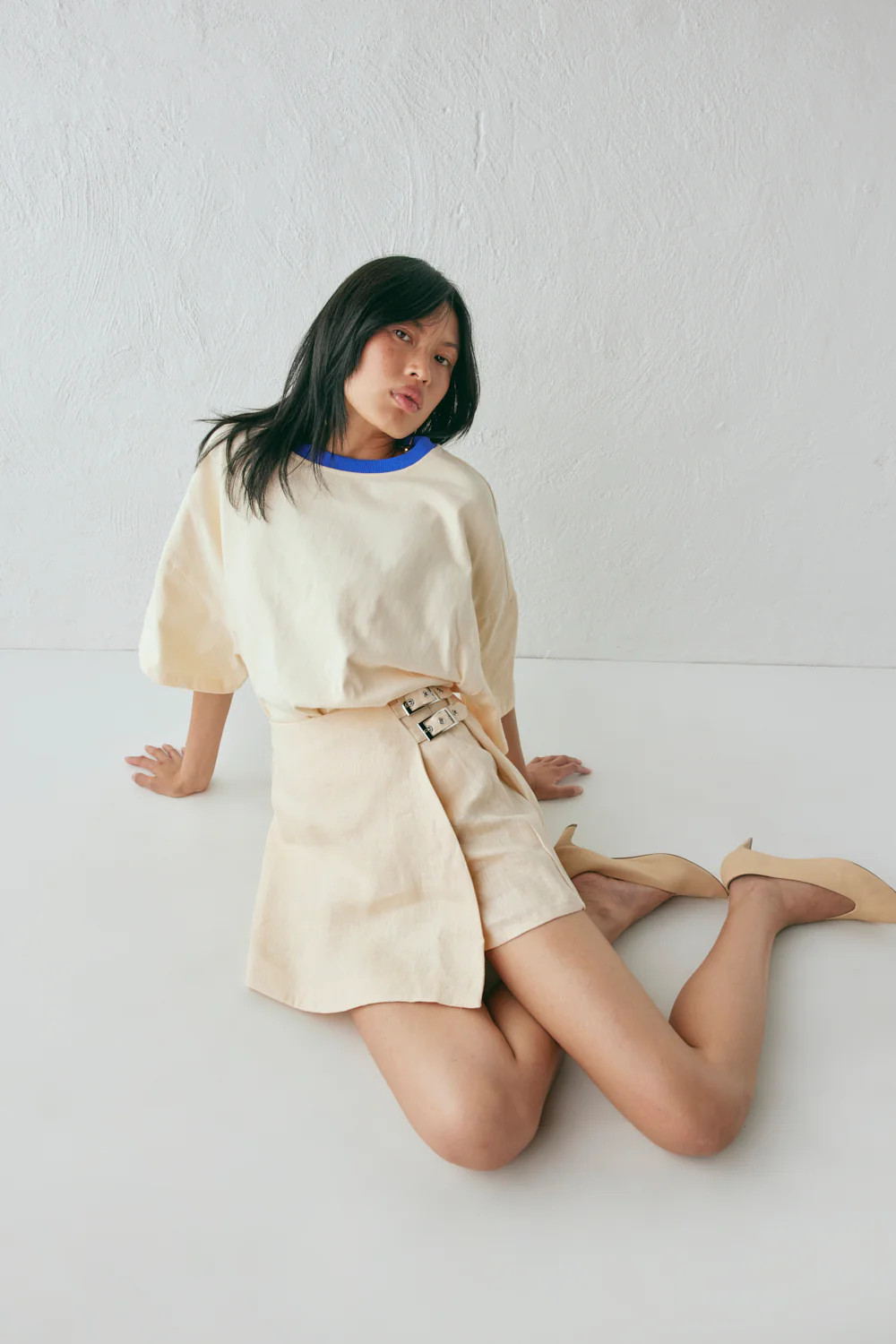 Zinia Skort Custard | VRG Grl