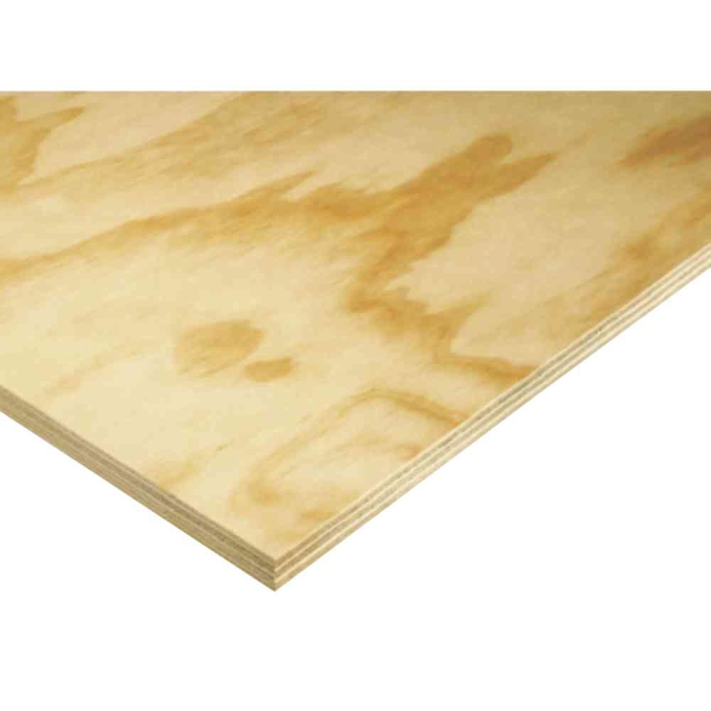 Cabinet Grade Plywood Panel (Common: 23/32 in. x 4 ft. x 8 ft.; Actual: 0.688 in. x 48 in. x 96 i... | The Home Depot