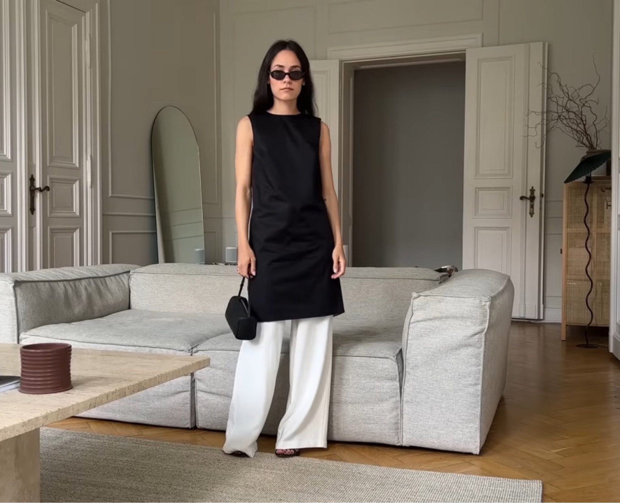 black dress with white pants 🤍

#LTKstyletip #LTKSeasonal #LTKeurope