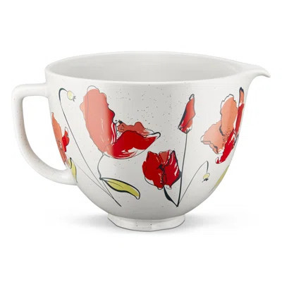 KitchenAid® 5 Quart Poppy Ceramic Bowl | Wayfair North America