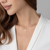 Personalized Name Necklace Couples Initials Love Best Friend Gift For Girlfriend | Etsy (US)