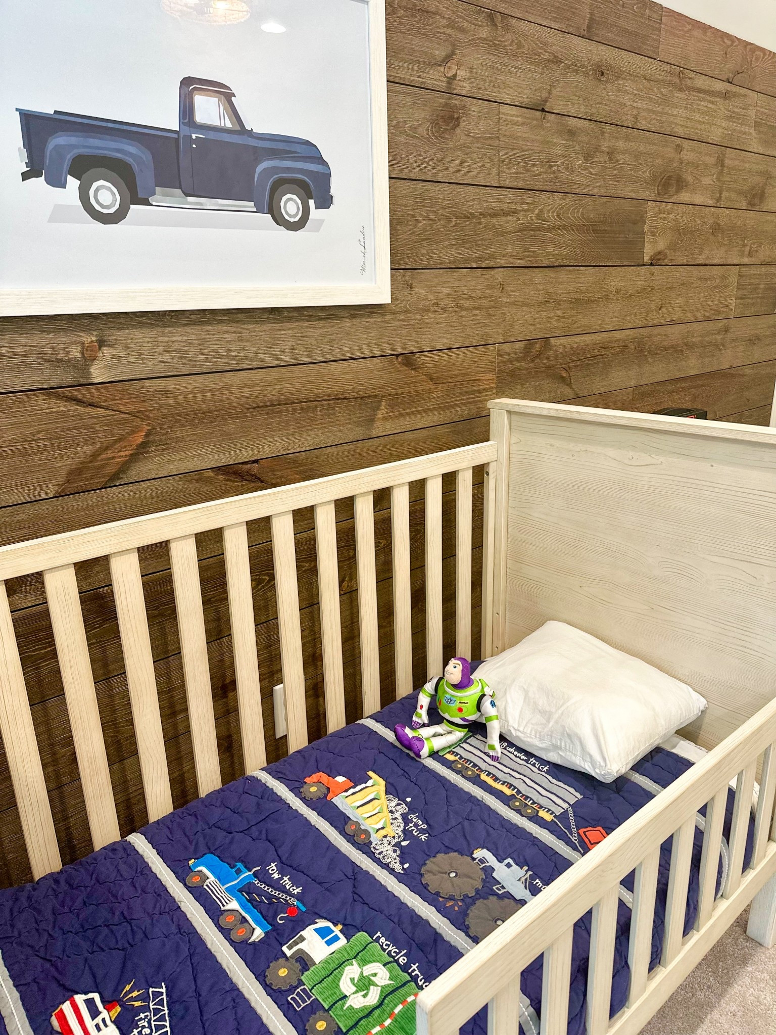 Toddler bed, boy toddler bed, big boy bed, boy bedroom, toddler bedroomm

#LTKKids #LTKHome