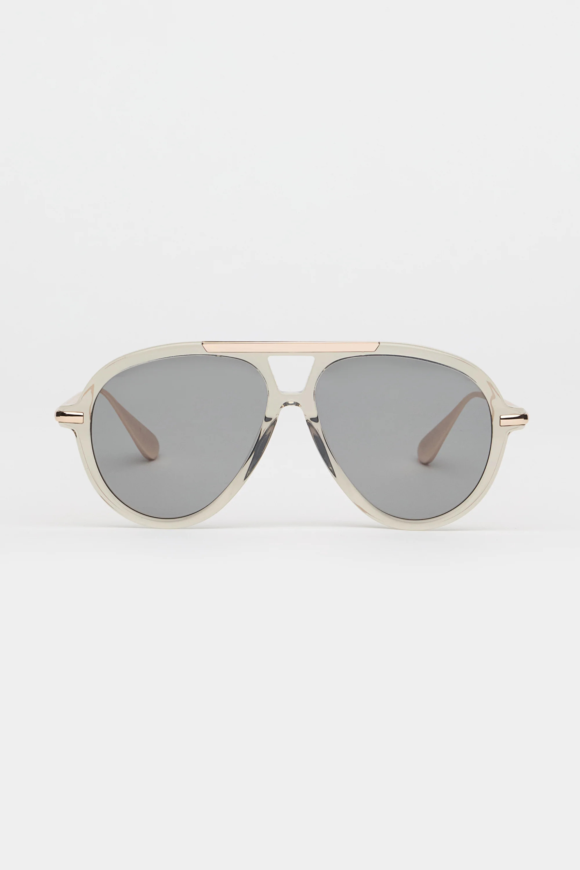 The Luxe Sunglasses in Gray | Past Midnight