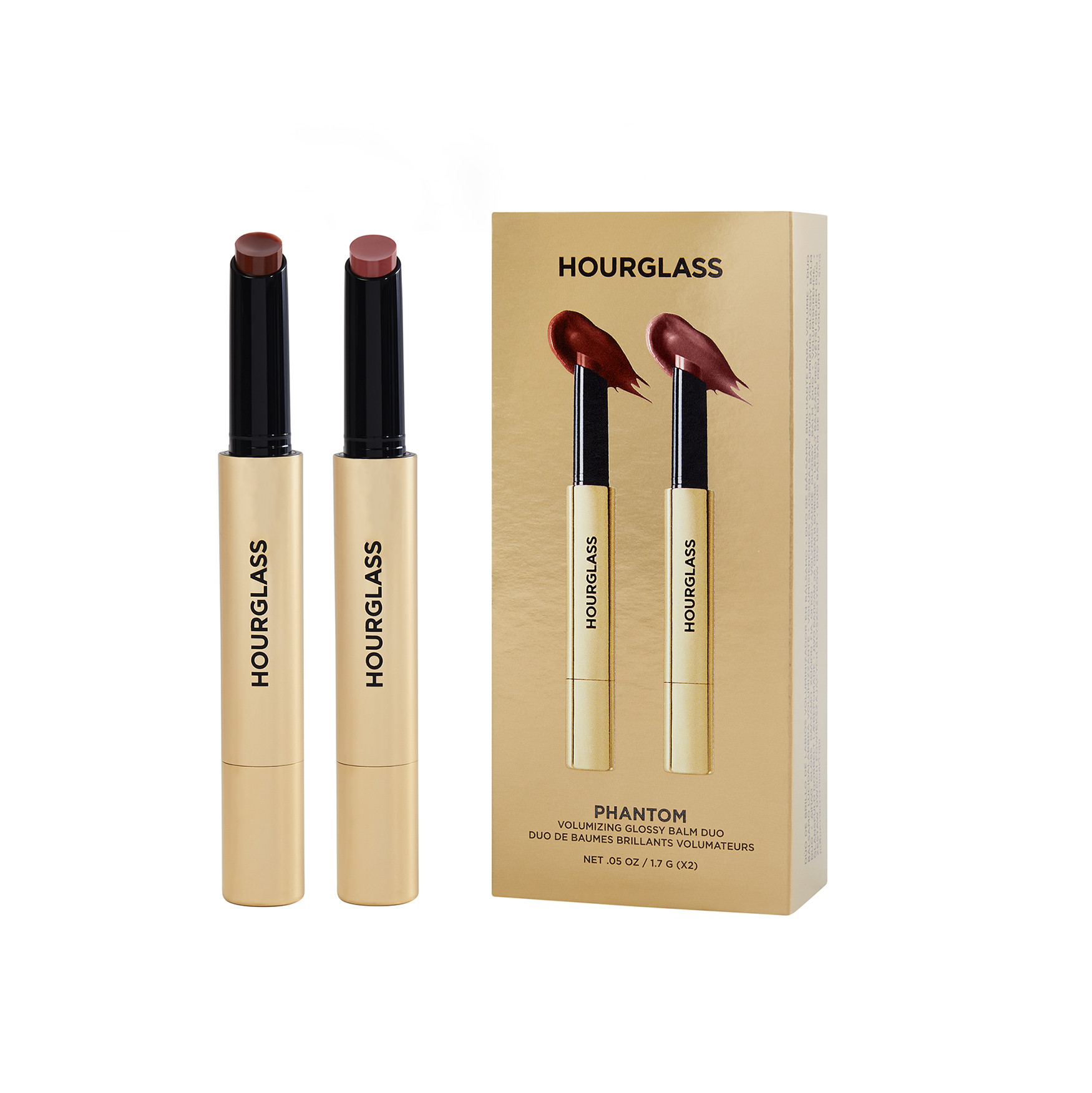 Hourglass Volumizing Glossy Balm Duo | Space NK | Space NK (EU)