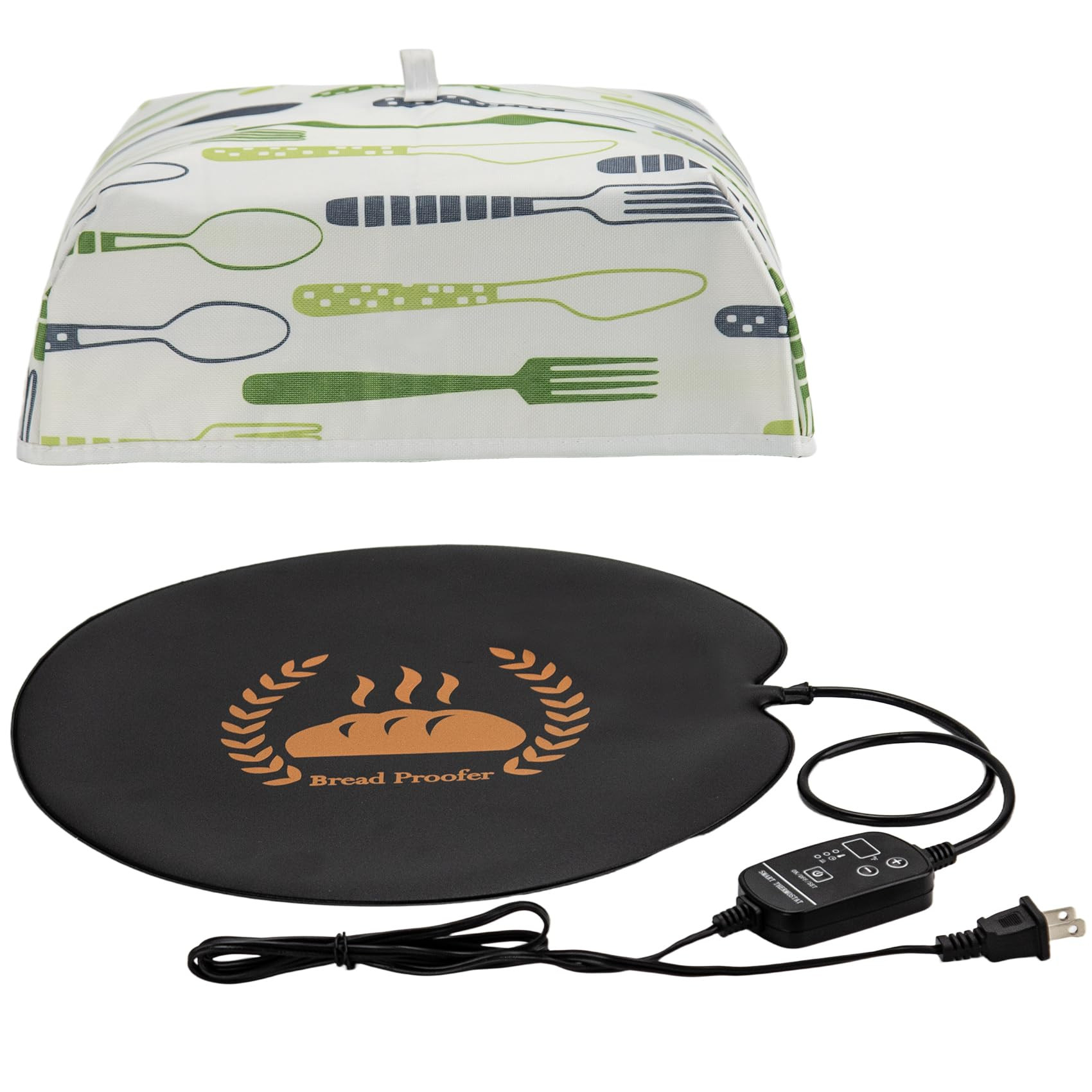 Bread Proofing Mat, 59 ℉-140 ℉ Adjustable Bread Rising Warmer, Sourdough Warming Mat for Sour... | Amazon (US)