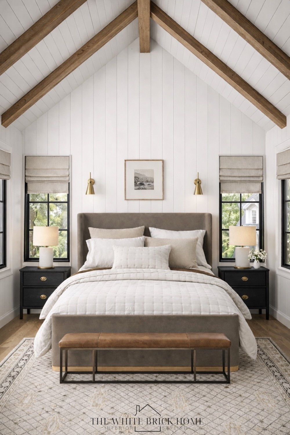 A timeless bedroom design that incorporates soft neutrals, warm textures, and cozy bedding to create the ultimate bedroom retreat. 
🖤🖤
Bed, bedroom, bedroom design, bedroom decor, bedroom furniture, bedding, side table, nightstand, table lamps wall sconce, bedding, lamp, bedside lamp, wall art, area rug, rug, bedroom rug, Roman shades, bedroom decor, bedroom design, home decor ideas, primary bedroom, master bedroom, bedroom decor, wall art Etsy, McGee and co, pottery barn, west elm 


#LTKHome #LTKSaleAlert #LTKSeasonal