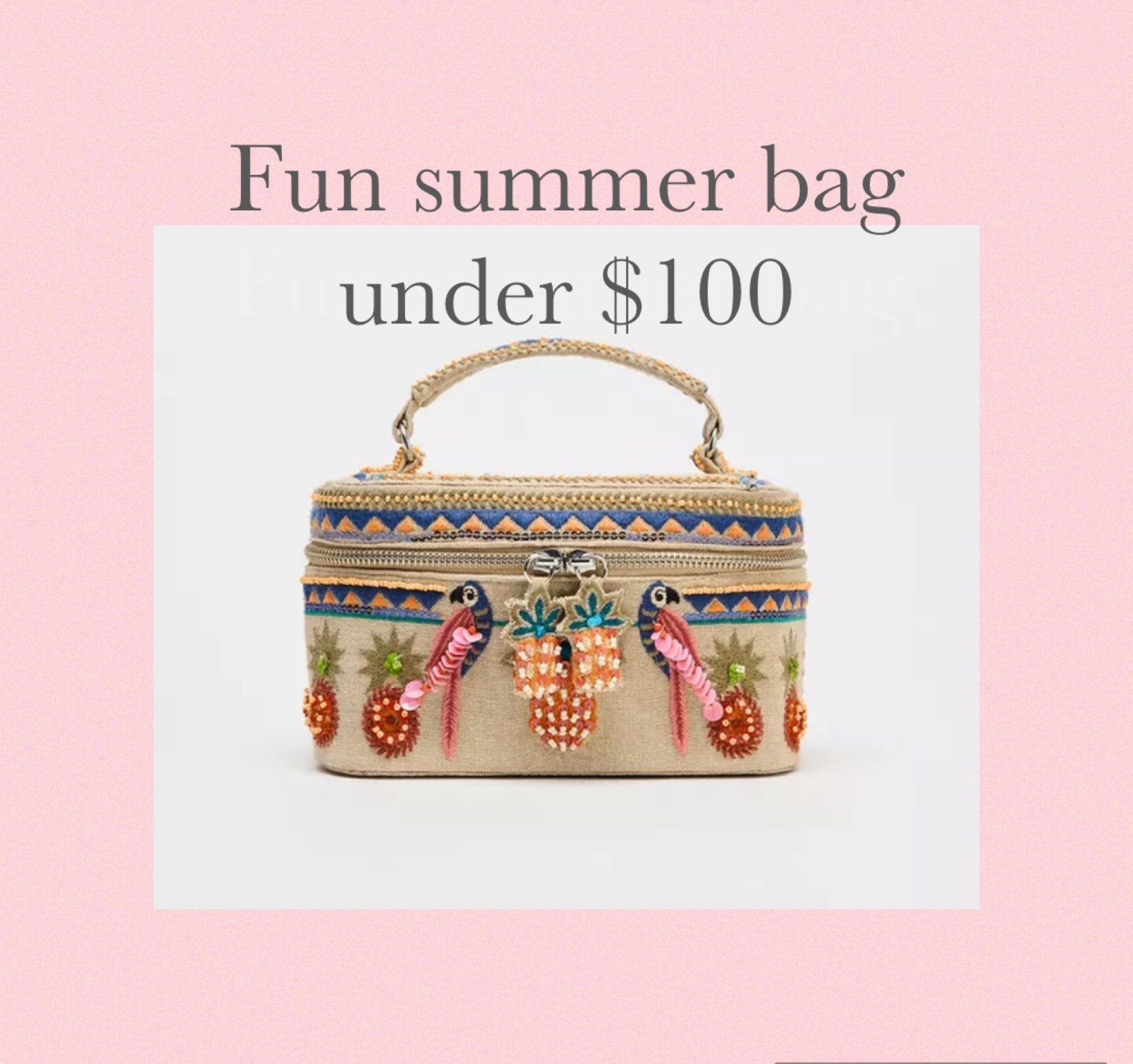 Fun summer bags that don’t break your summer budget 

#LTKStyleTip #LTKItBag #LTKWorkwear