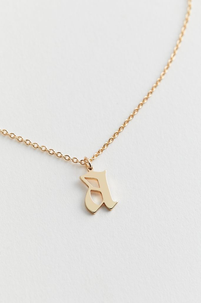 Initial Charm Necklace | Urban Outfitters (US and RoW)