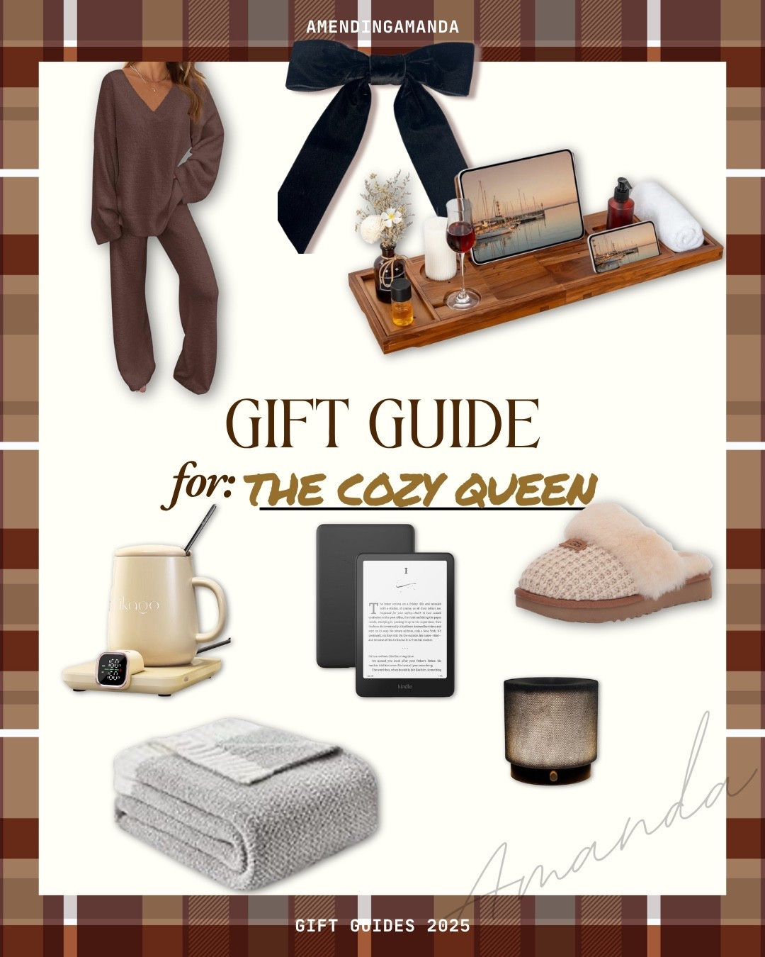 Gift Guide for the Cozy Queen ☕️

Gifts for the homebody, gifts for the reader, gifts for her, gifts for sister, gifts for mom, gifts for grandma, slippers, blanket, essential oil, lounge set 

#LTKGiftGuide #LTKHoliday #LTKFindsUnder50