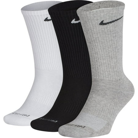 NIKE Men s Socks Multicoloured Grey Heather/Black/White 46-50 EU | Walmart (US)