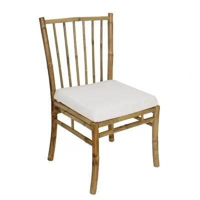 Platani Patio Dining Chair with Cushion Bay Isle Home™ | Wayfair North America