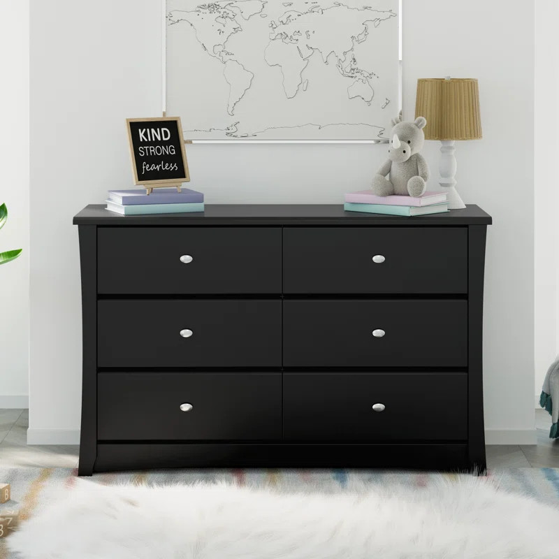 Crescent 6 Drawer Double Dresser | Wayfair North America