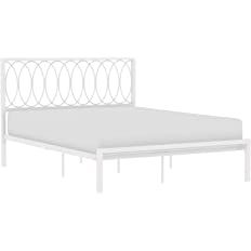 Hillsdale Furniture Naomi Queen Metal Bed in White | Amazon (US)