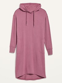 Live-In French-Terry Hooded Mini Shift Dress for Women | Old Navy (US)