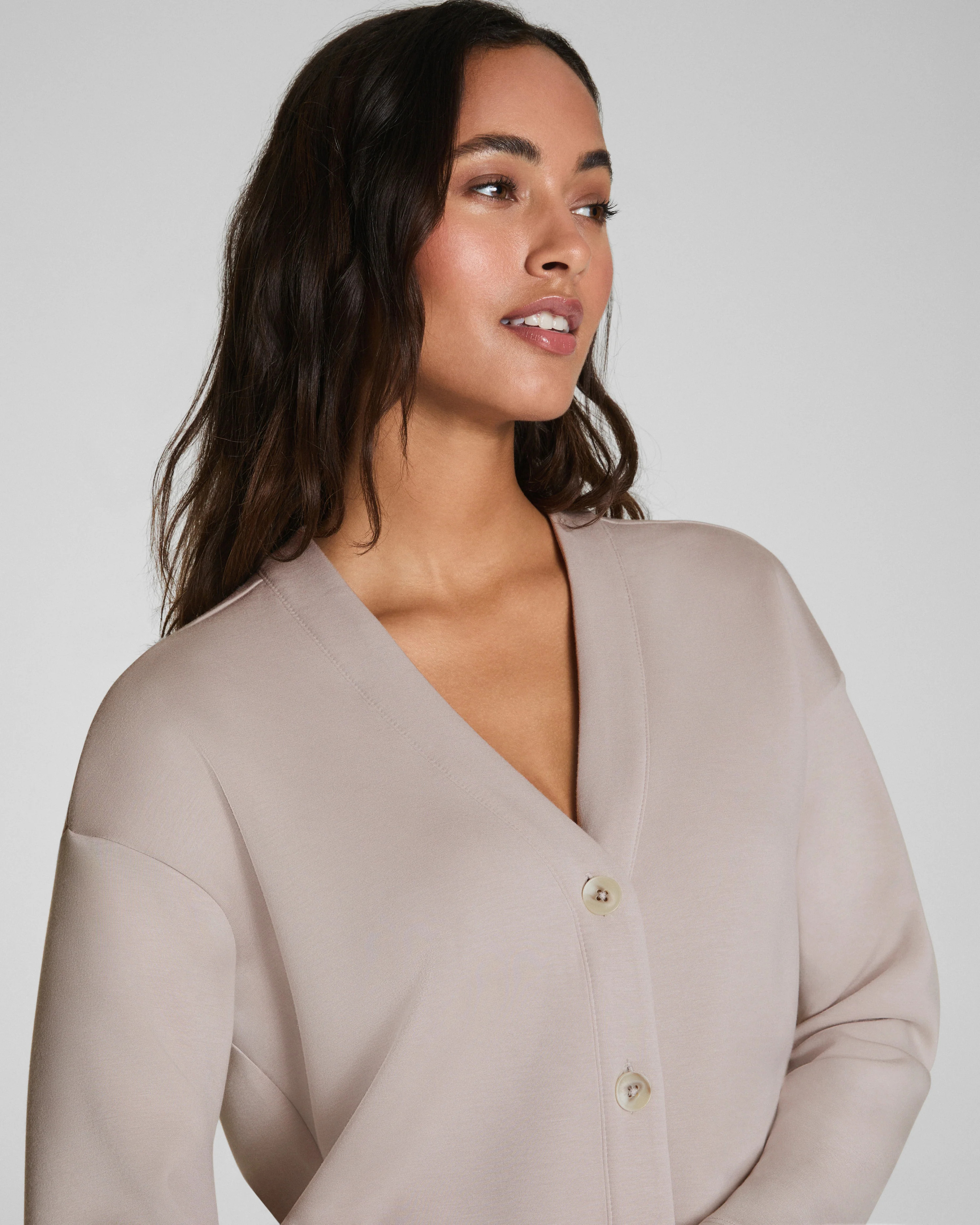 AirEssentials Lightweight Cardigan with Relaxed Fit | SPANX | Spanx