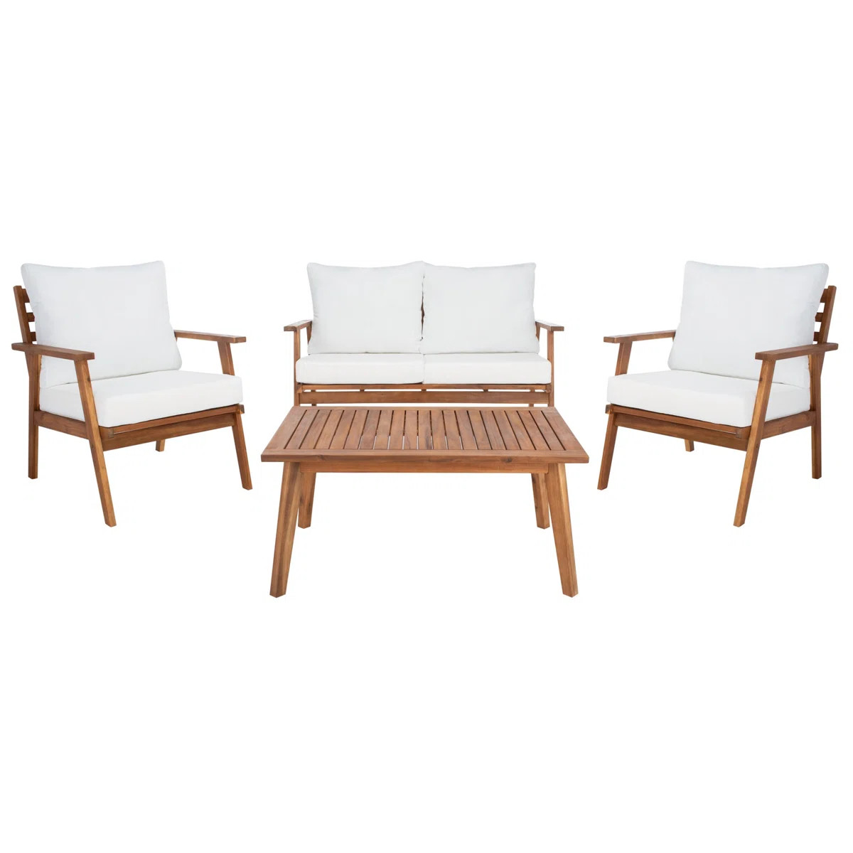Wade Logan® Avyion 4Pc Outdoor Living Set & Reviews | Wayfair | Wayfair North America