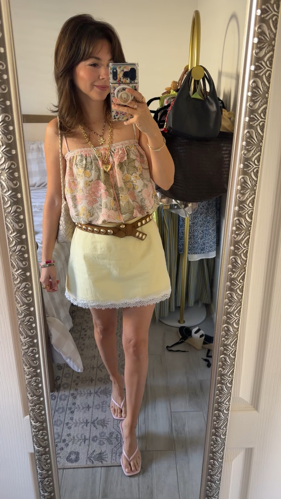 These are the kind of pieces that make getting dressed feel easy again.
A flattering mini that actually works for 5’2 + a lightweight top you can wear a dozen ways.
Simple, feminine, and on repeat all spring.

Top XS


#LTKgrwm #LTKootd #LTKPetite