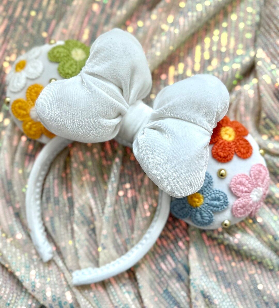 Floral Minnie Ears | Etsy (US)