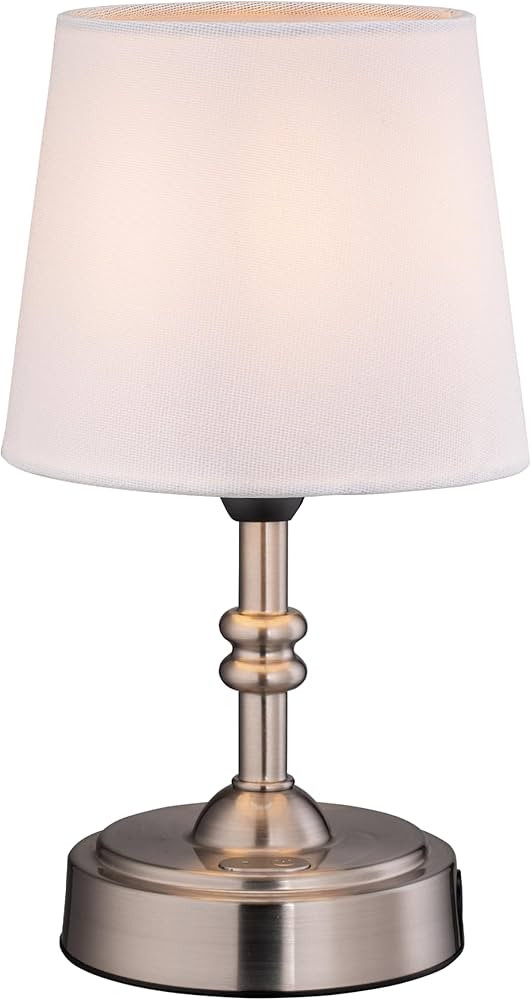 O’Bright Seraph mini – Cordless LED Table Lamp with Dimmer, Built-in Rechargeable Battery, 3-... | Amazon (US)