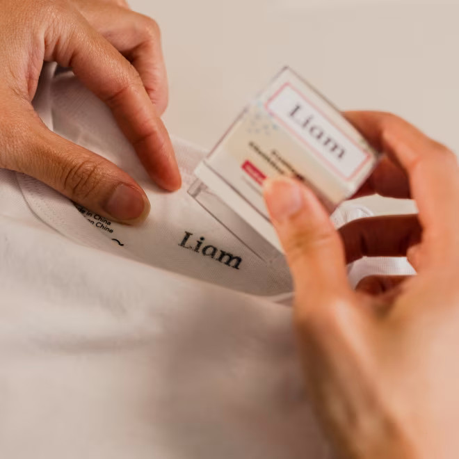 Custom Clothing Stamp | Mabel's Labels