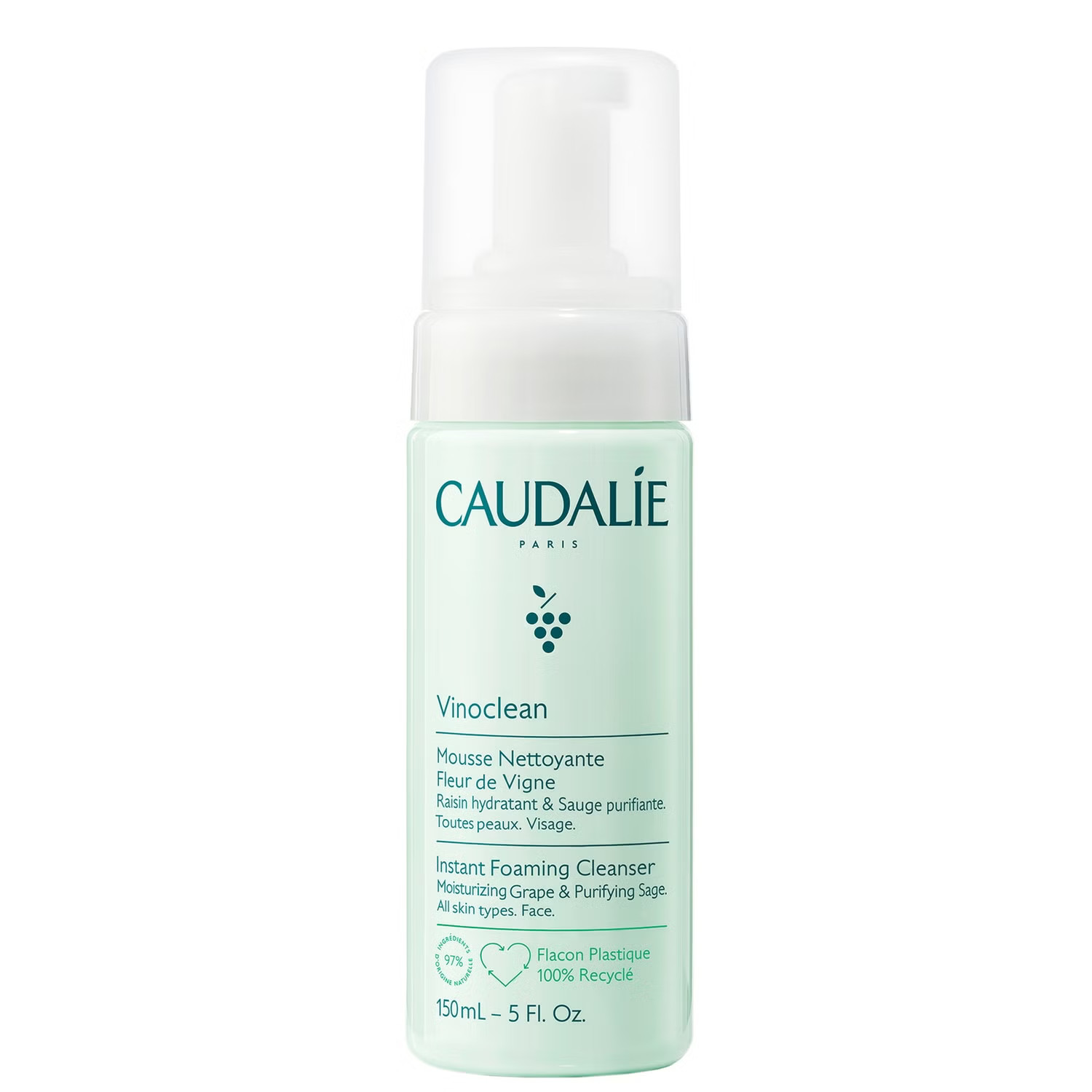 Caudalie Vinoclean Instant Foaming Cleanser 150ml | Look Fantastic (UK)