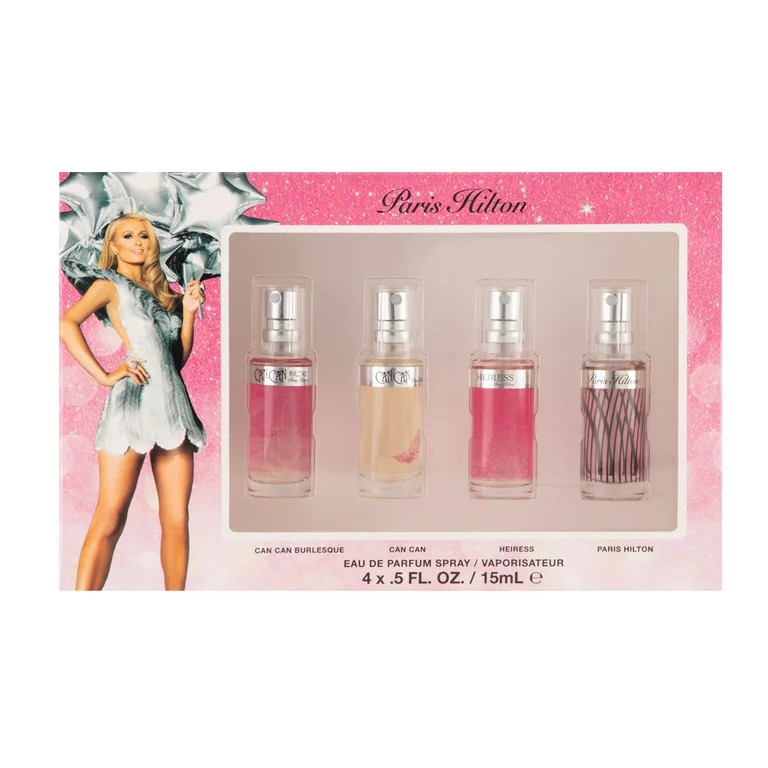 ($60 Value) Paris Hilton Coffret Perfume Gift Set For Women, 4 Pieces - Walmart.com | Walmart (US)