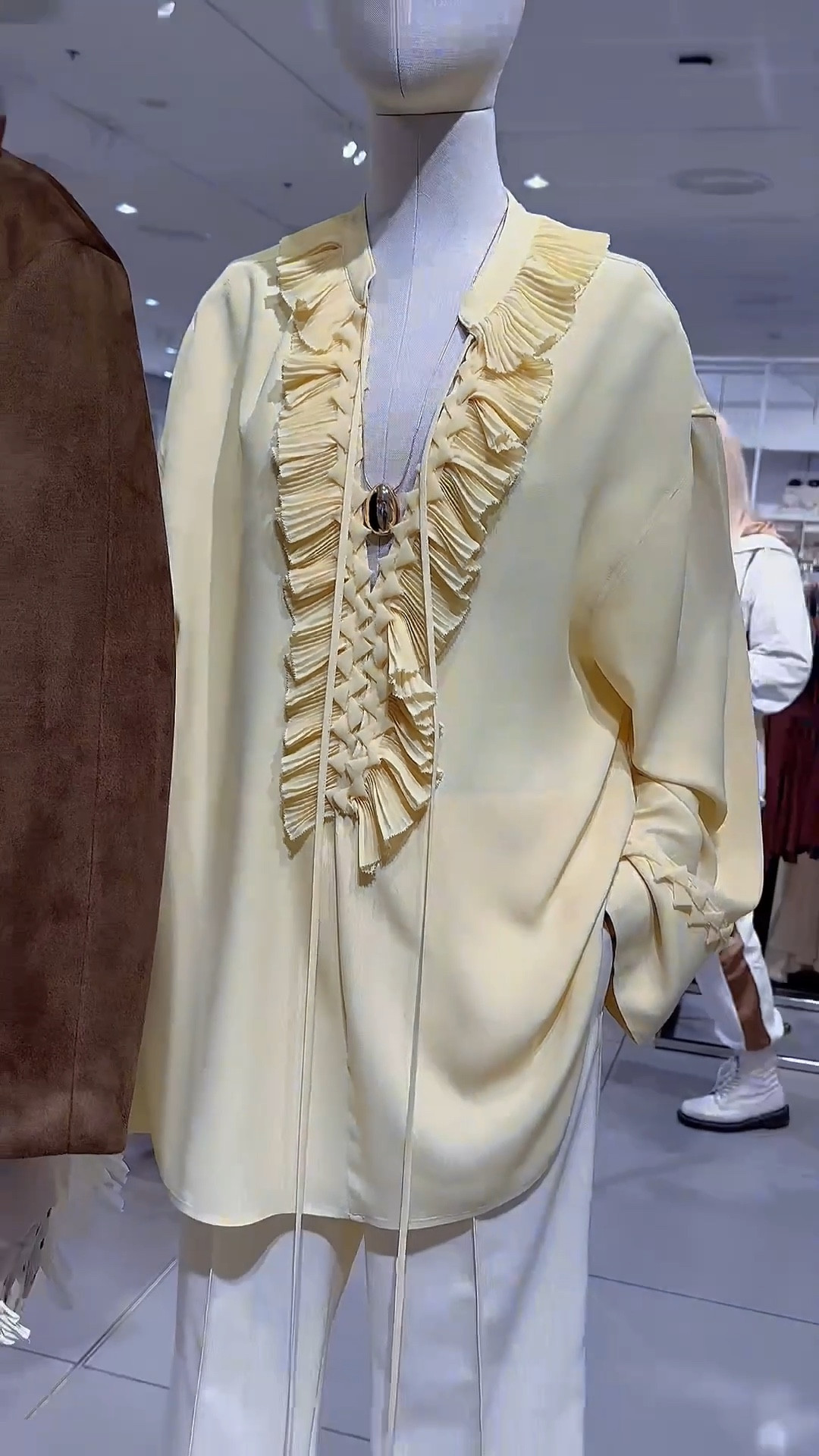 I’ve been seeing this viral yellow blouse and skirt set everywhere lately—especially in the modest fashion world! It gives the illusion of a dreamy dress, perfect for spring and summer. The delicate ruffles and soft pastel shade make it look so ethereal and feminine.
But wait—have you noticed the other version of the blouse too? The one with the ruffle neckline and long sleeves? It’s giving similar vibes but with a different twist.
So now I’m curious…
Which one do you prefer? The long flowy blouse or the gathered waist set that looks like a dress?
Let’s settle the debate in the comments!

As always, links will be available on LTK—just search ShoppingWithSara to shop the look.

⸻

#ViralOutfit #ModestFashion #SpringOutfit2025 #PastelAesthetic #YellowOutfit #HMFashion #ModestStyle #SpringStyle #OutfitComparison #TikTokFashion #OOTD #StyleInspo #ShoppingWithSara #LTKfinds #LTKSpring #ModestLook #SpringSkirt #ModestBlogger

#LTKsummer #LTKmodest #LTKdresses