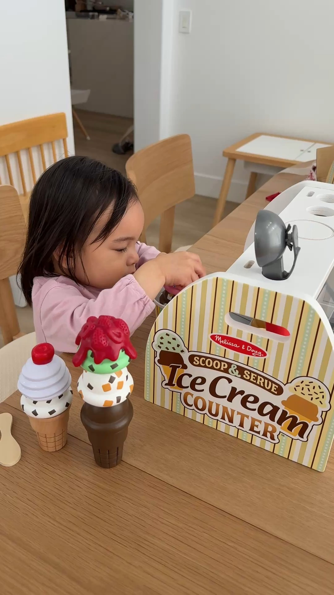 ice cream shop toy for toddlers! it’s SO CUTE #toddlertoys #toddlermom #toddleractivities 

#LTKGiftGuide #LTKBaby #LTKKids