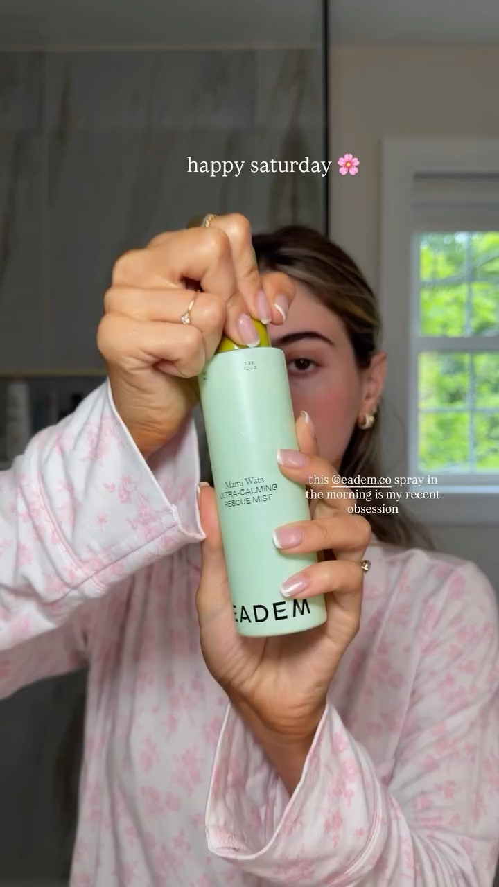 happy saturday 🌸 this @eadem.co spray in the morning is my recent obsession

#LTKmorningroutine #LTKselfcare #LTKBeauty