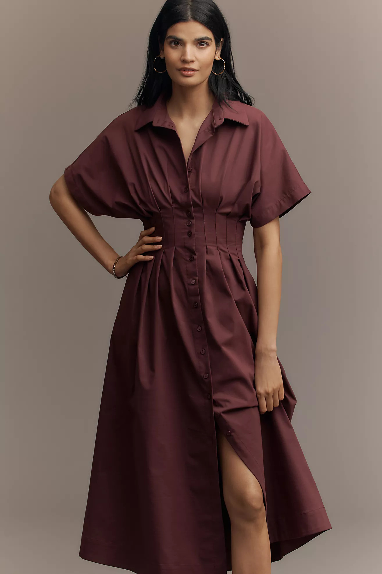 The Tobie Shirt Dress by Exquise | Anthropologie (US)