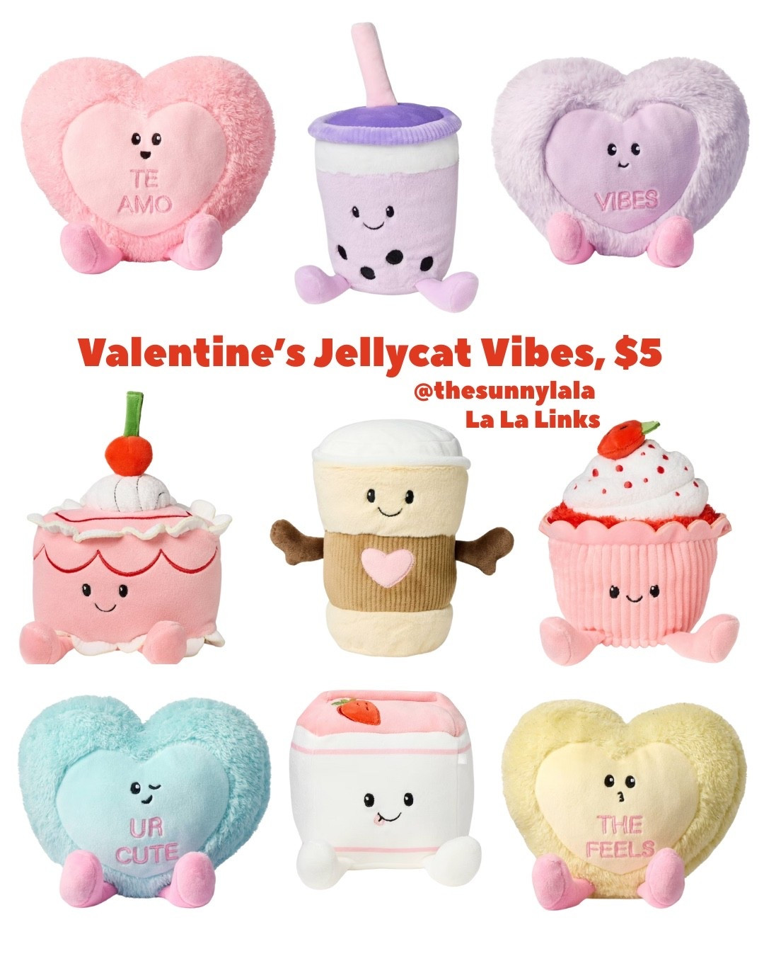 Valentine’s Jellycat Vibes, At $5 🩵💛💜🩷

#LTKGiftGuide #LTKKids #LTKSeasonal