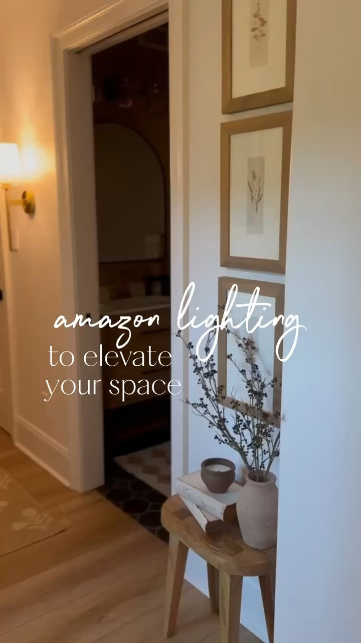 Elevate a space REAL quick✨🤎💡 in love w/ these chic sconces that 100% look hardwired in our hallway! But they’re not…😉 They’re super easy to install, rechargeable & remote controlled!

They come in a 2 pack // very worth the price to me as the battery life is great, they’re a super good size AND you can truly put them in so many spots! 🤌🏼 

Amazon home / home decor / lighting / cozy spaces / neutrals / Holley Gabrielle 

#LTKVideo #LTKFindsUnder100 #LTKHome