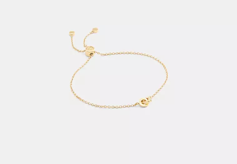 Interlocking Slider Bracelet | Coach Outlet US