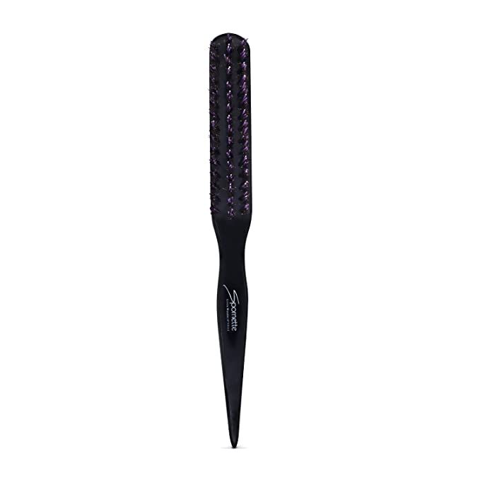 Spornette Little Wonder Teasing Brush With Purple Boar & Tourmaline Nylon Bristles (#111) Tail Ha... | Amazon (US)