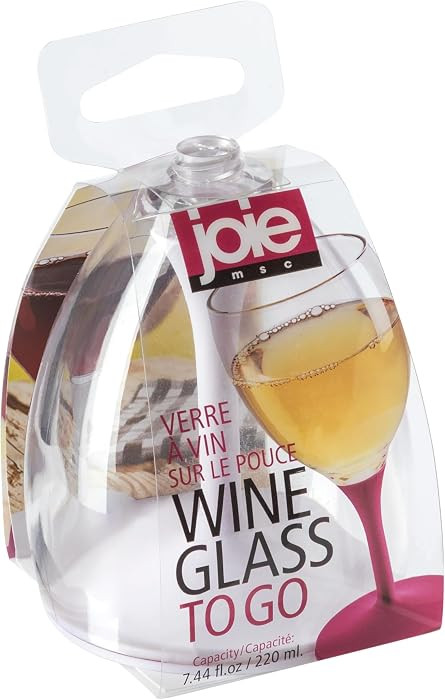 Joie Wine Glass To Go, Portable Wine Glass, Detachable Stem, BPA-free | Amazon (US)