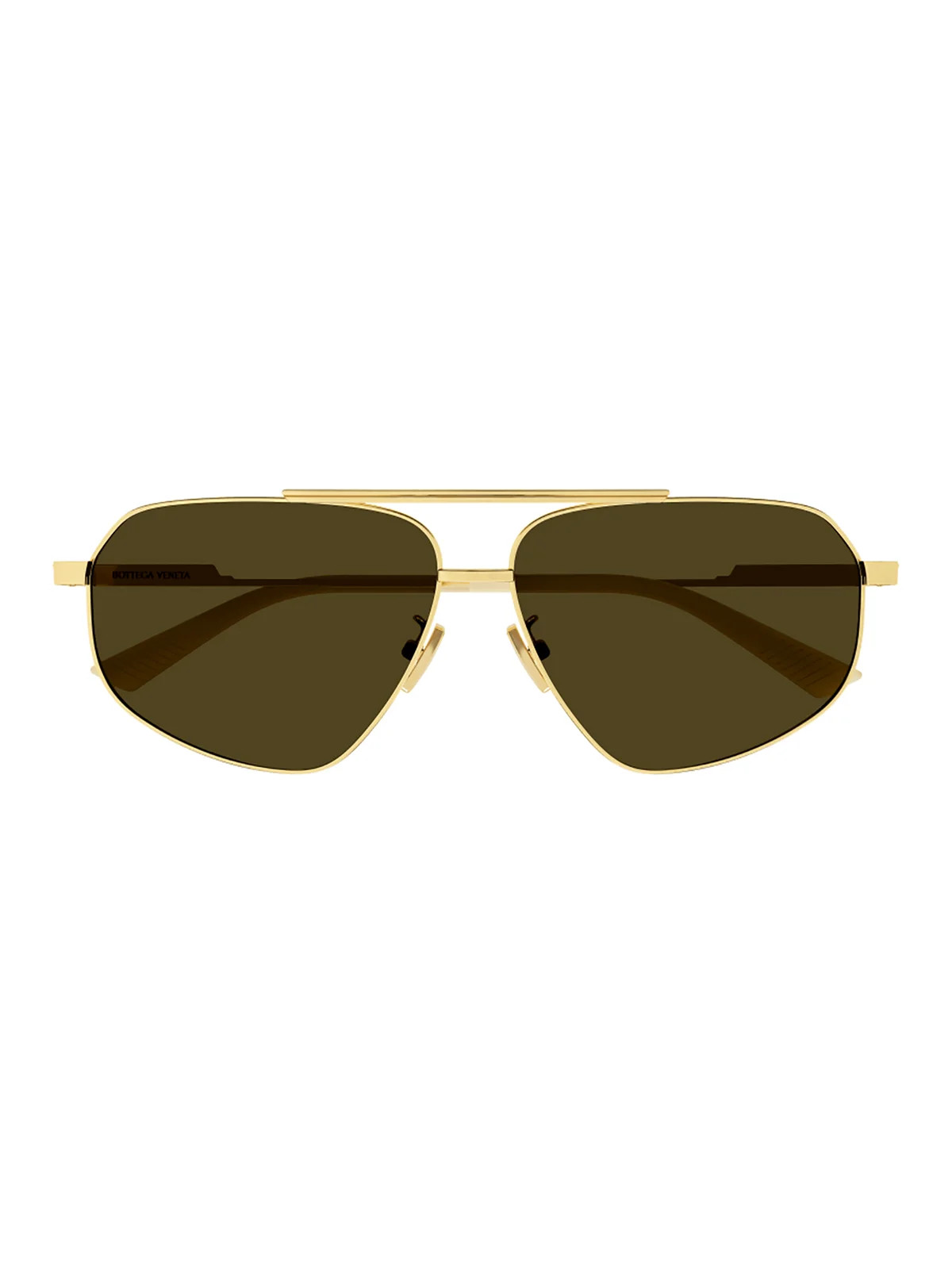 Bottega Veneta Eyewear Aviator Sunglasses | Cettire Global