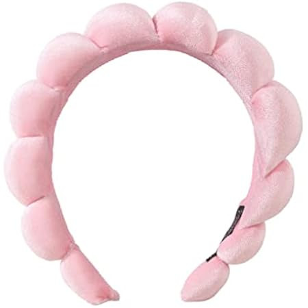 Spa Headband for Women, Terry Towel Cloth Fabric Hair Band for Face Washing,Makeup Removal, Showe... | Amazon (US)
