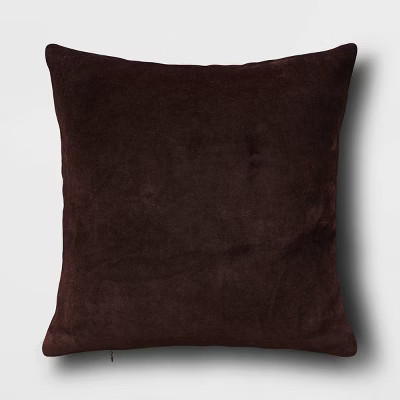 Washed Cotton Velvet Throw Pillow - Threshold™ | Target
