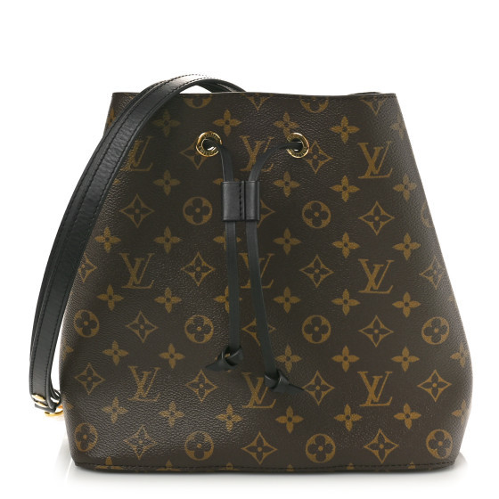 Monogram Neonoe MM Black | FASHIONPHILE (US)