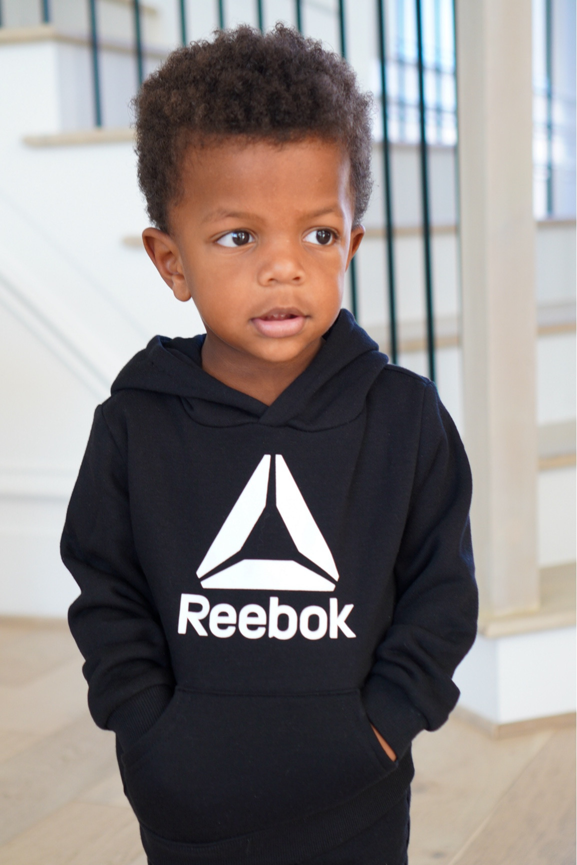 Checkout this guy in his trendy @reebok hoodie from @walmartfashion! #walmartpartner #walmartfashion