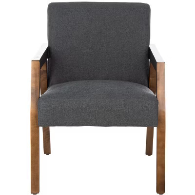 Olyvar Arm Chair - ACH4000 - Dark Grey - Safavieh | Target