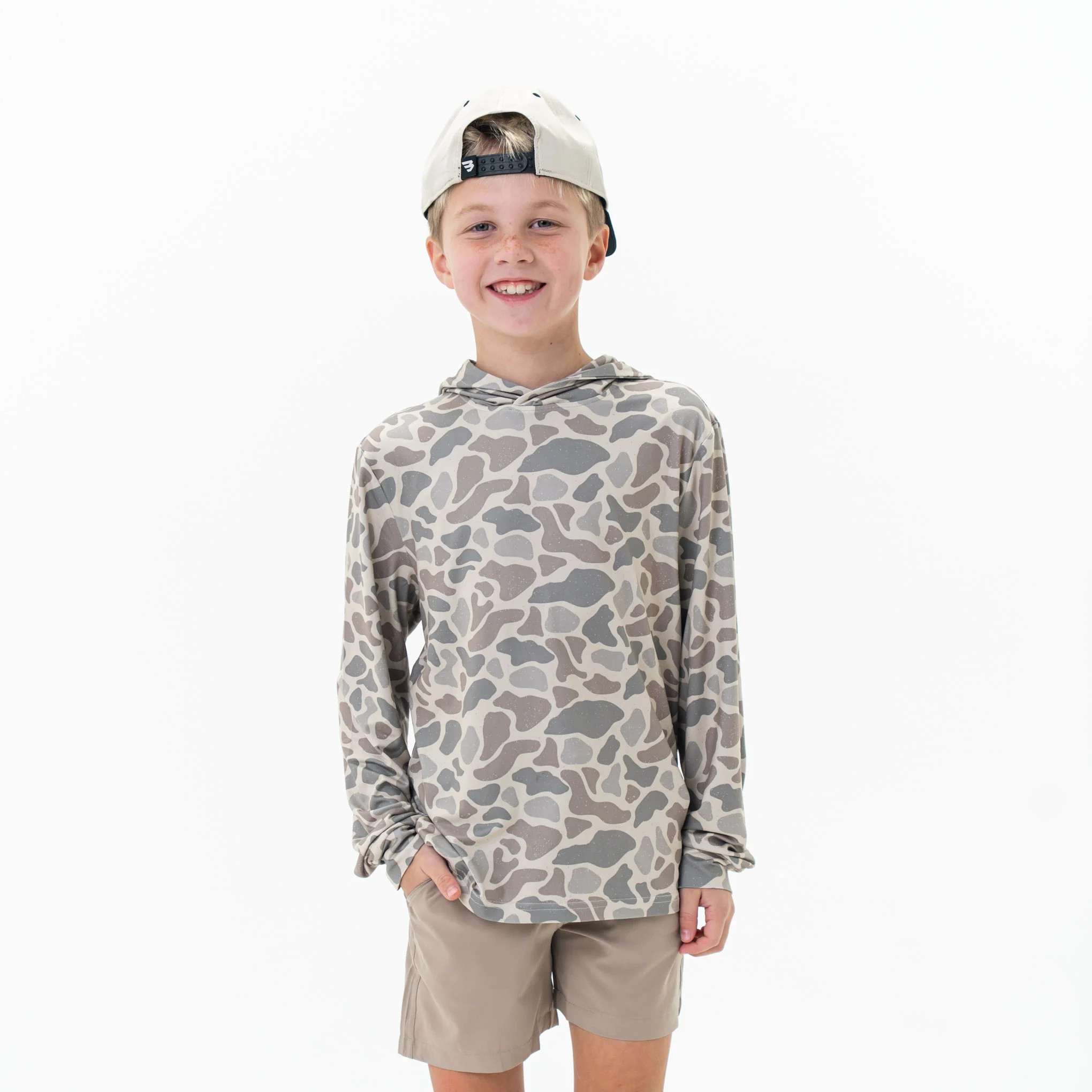 Youth Performance Hoodie - Classic Deer Camo 3T | BURLEBO
