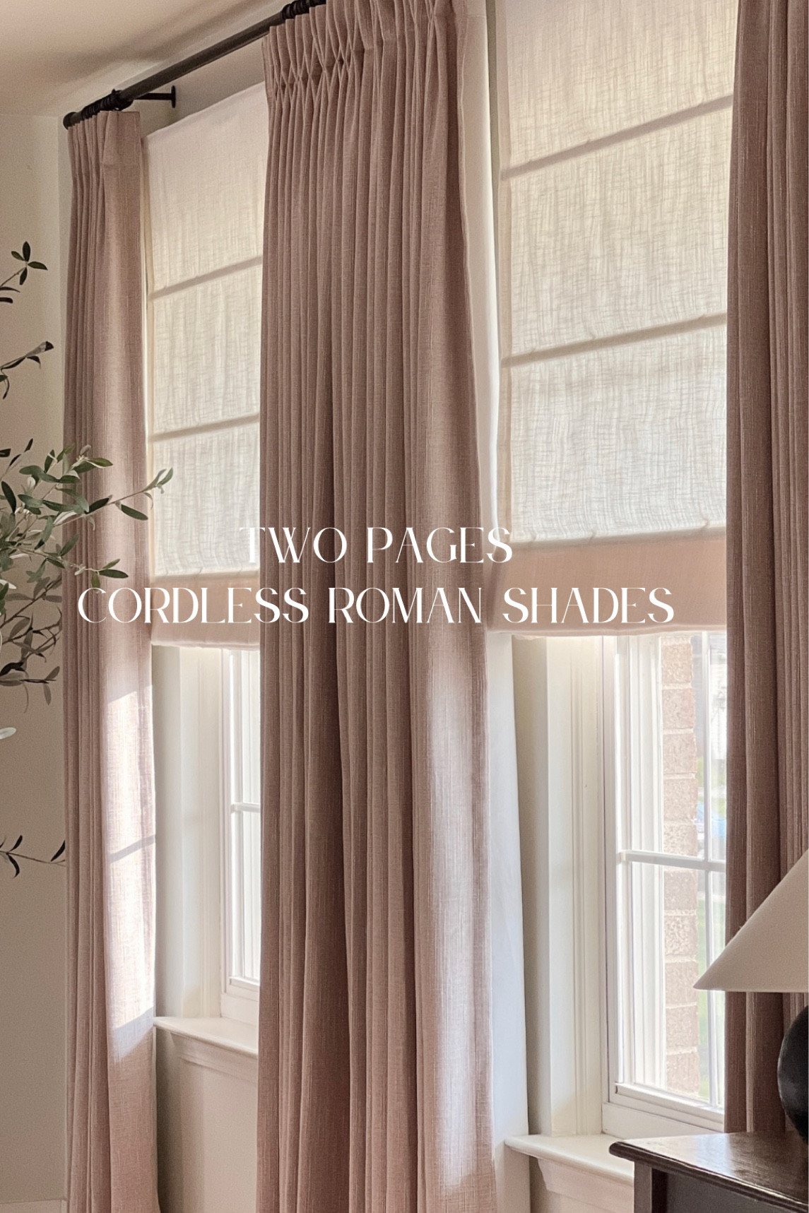 Two Pages Roman Shades - Ivory White

Liz Roman Cordless shades, nothing like these light filtering custom roman shades. Use code BHOME19 for 5% off

#LTKhome #LTKunder100 #LTKFind