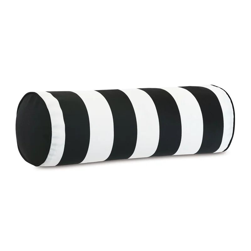 Outdoor by Studio 773 Kubo Vertical Stripe Bolster Pillow Cover & Insert | Wayfair North America