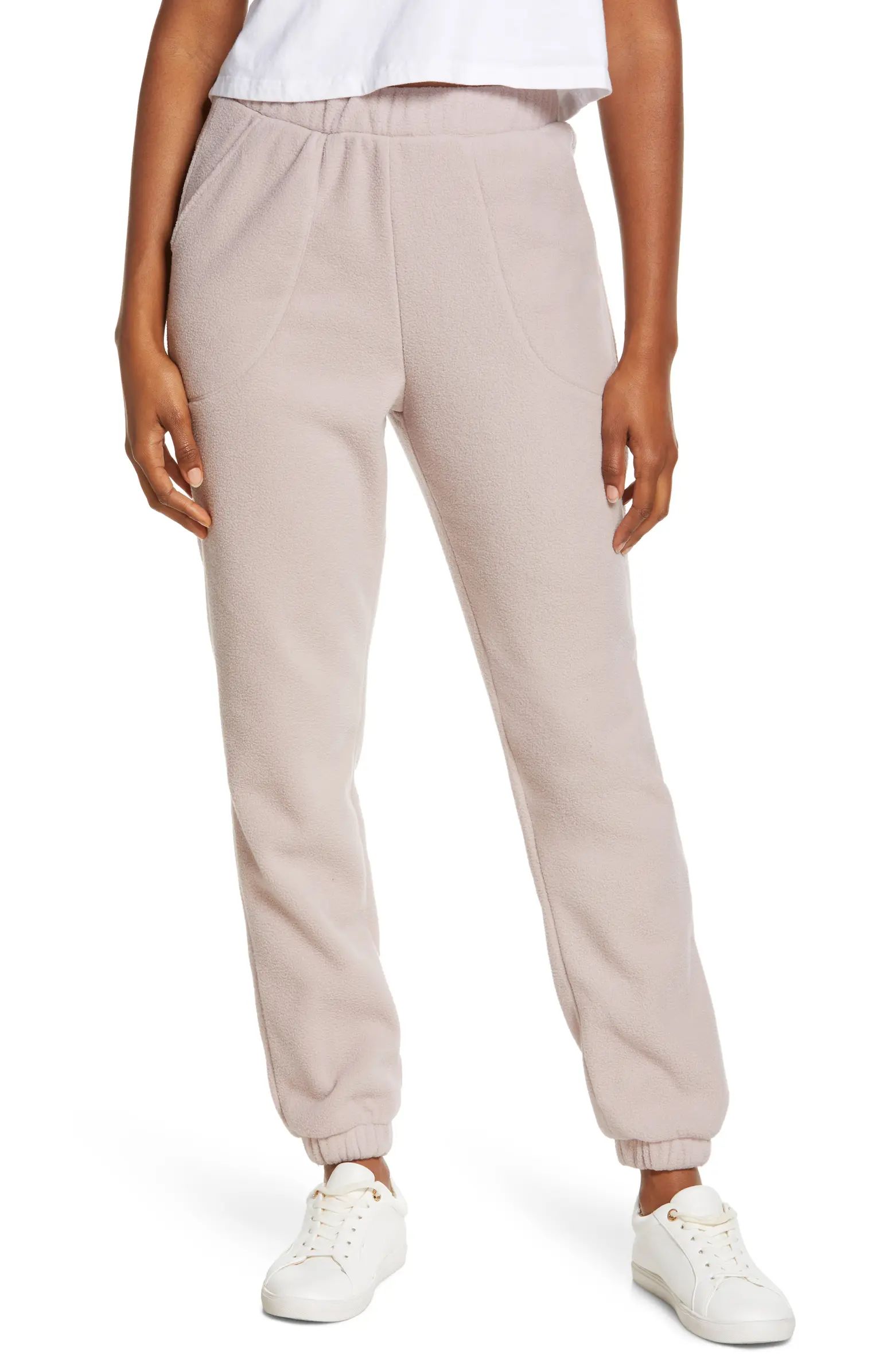 Cozy Up Polar Fleece Sweatpants | Nordstrom